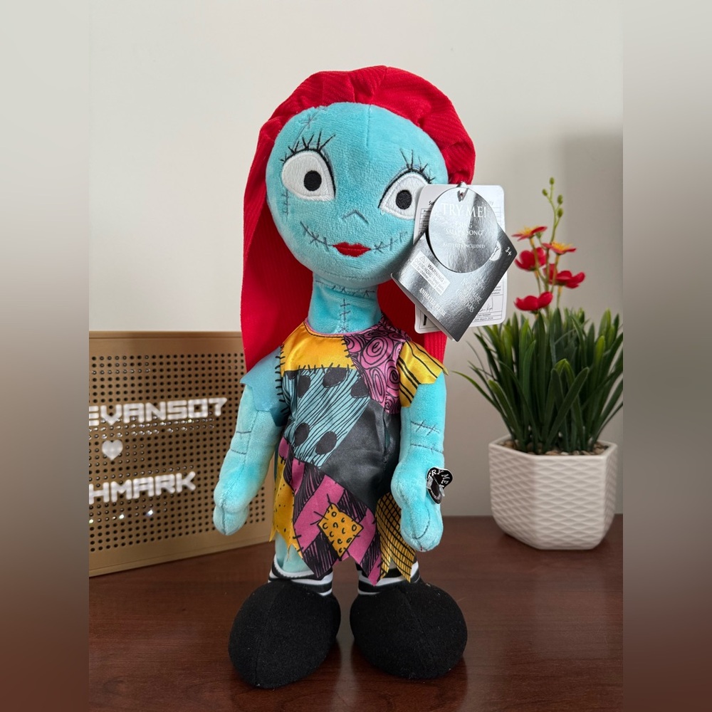 New The Nightmare Before Christmas Sally Animated plush
